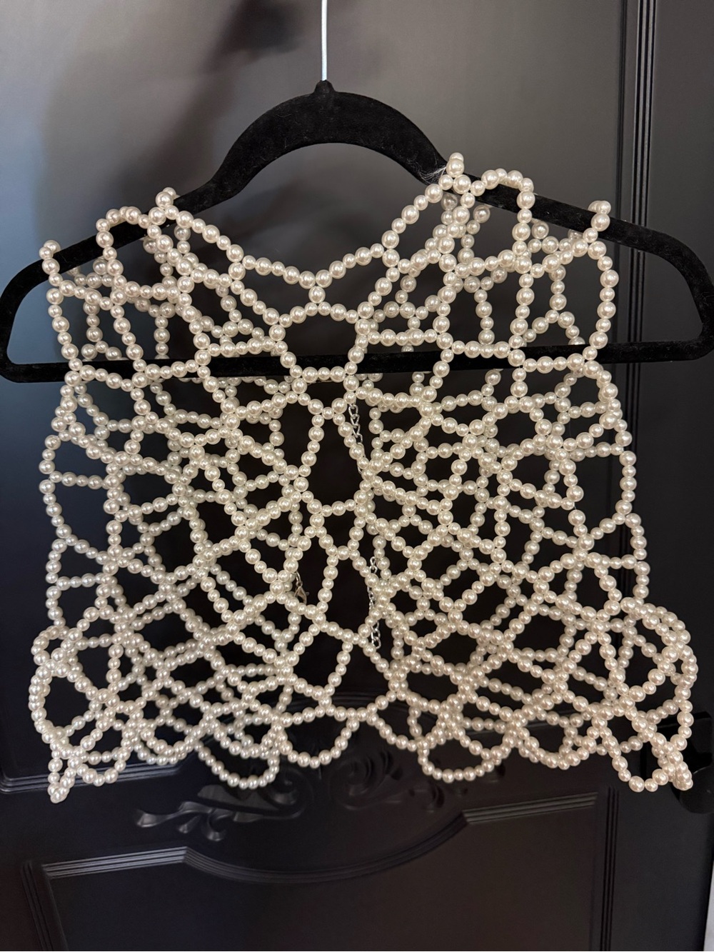 Dolls Kill Pearl Overlay Top
